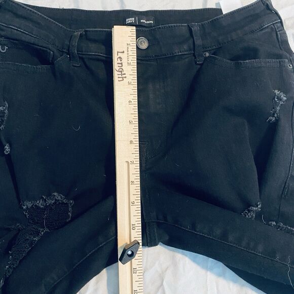 True Religion Jeans Womens Size 32 Black Jennie Curvy Mid Rise Skinny Stretch - Picture 7 of 11